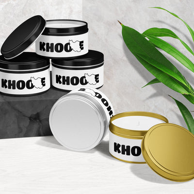 IranMyKhoone Tin Candle 02 Black