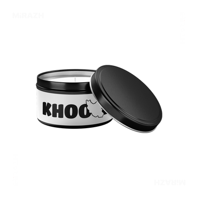 IranMyKhoone Tin Candle 03 Black
