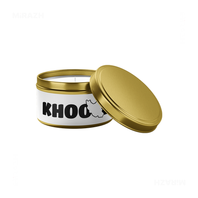 IranMyKhoone Tin Candle 03 Gold