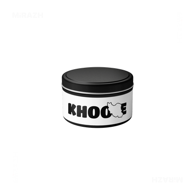 IranMyKhoone Tin Candle 04 Black
