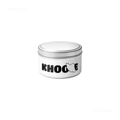 IranMyKhoone Tin Candle 04 Silver