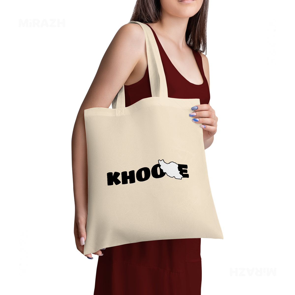 IranMyKhoone Tote Bags 02 Natural