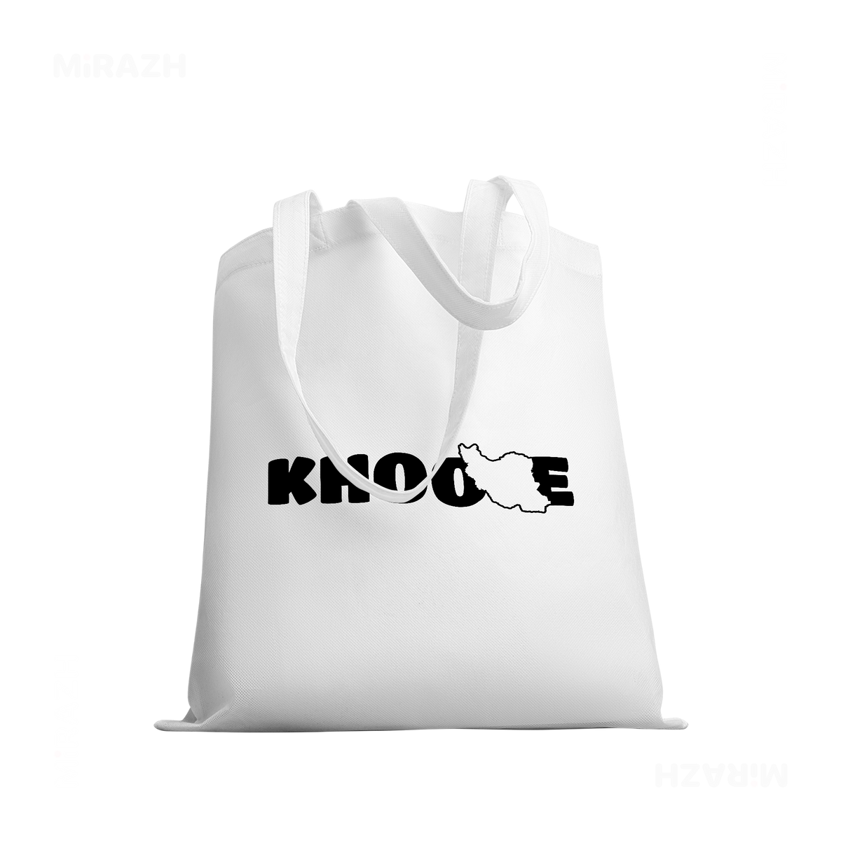 IranMyKhoone Tote Bags 03 White