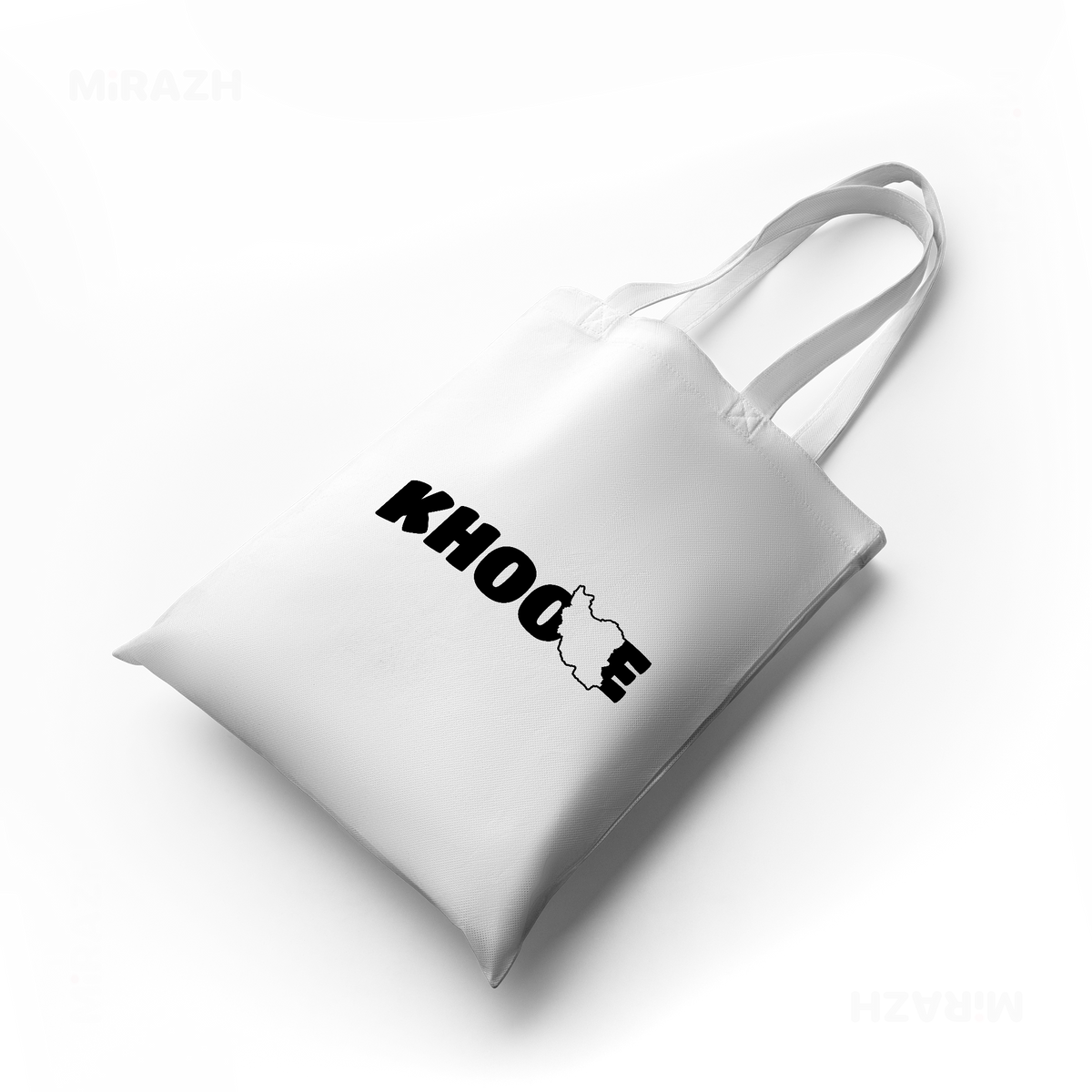 IranMyKhoone Tote Bags 04 White
