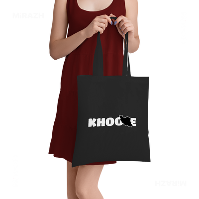 IranMyKhoone Tote Bags 05 Black