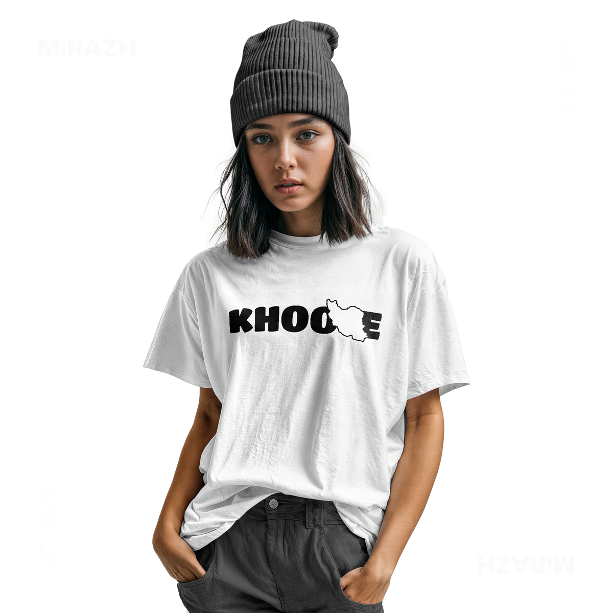 IranMyKhoone Youth T Shirt 04 White