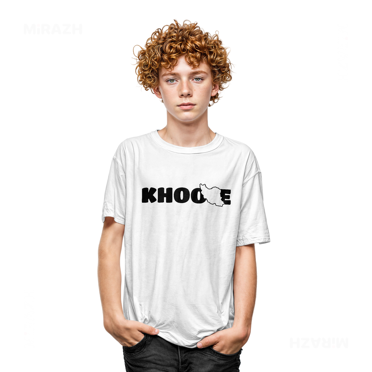IranMyKhoone Youth T Shirt 05 White