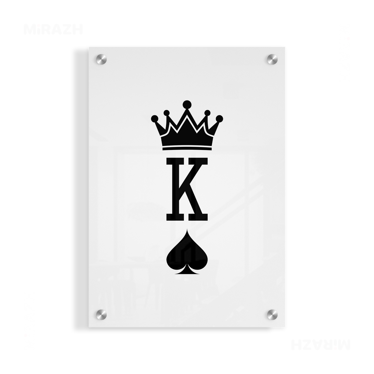 KingOfSpades Acrylic Print 01