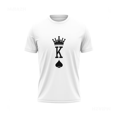 KingOfSpades Adult T Shirt 01 White