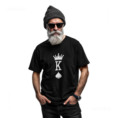 KingOfSpades Adult T Shirt 06 Black