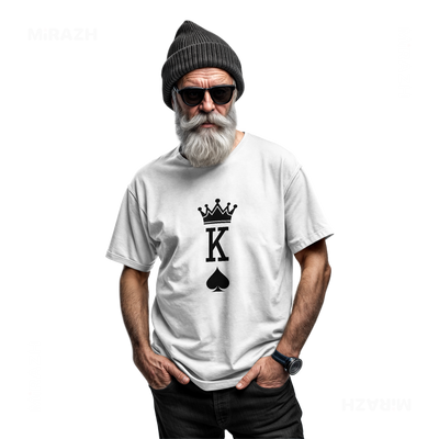 KingOfSpades Adult T Shirt 06 White
