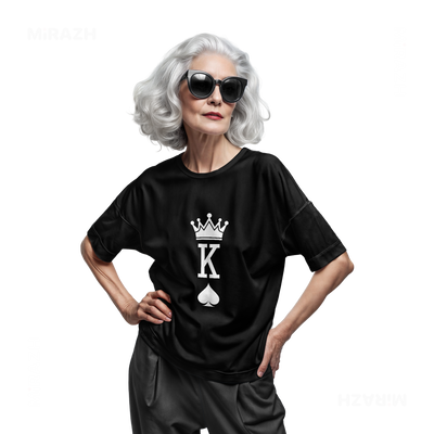 KingOfSpades Adult T Shirt 07 Black