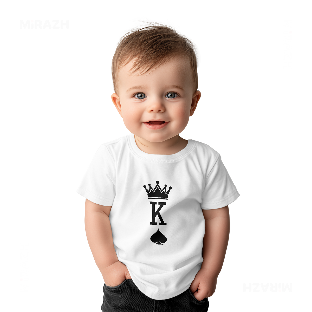KingOfSpades Baby T Shirt 03 White