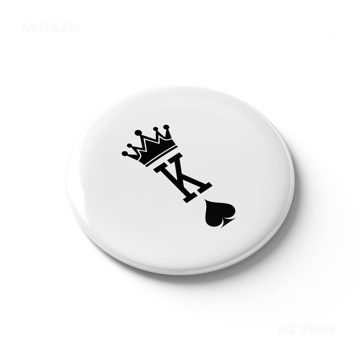KingOfSpades Button Magnet 03 Round