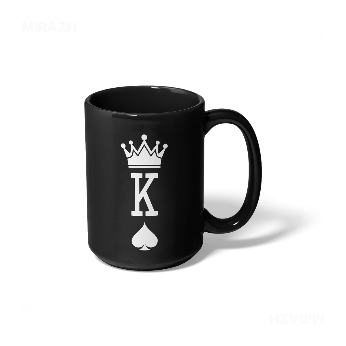 KingOfSpades Ceramic Mug 01 Black