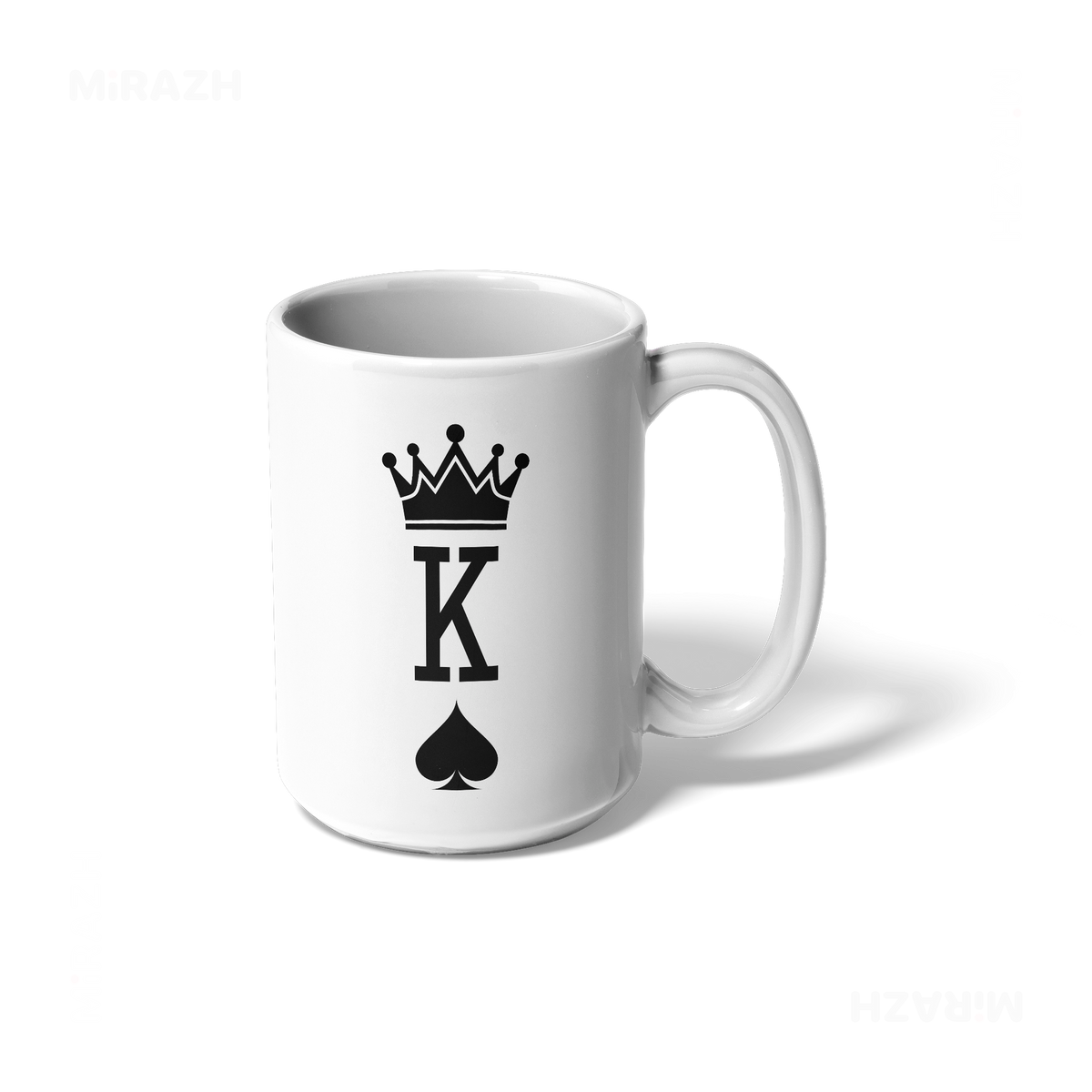 KingOfSpades Ceramic Mug 01 White
