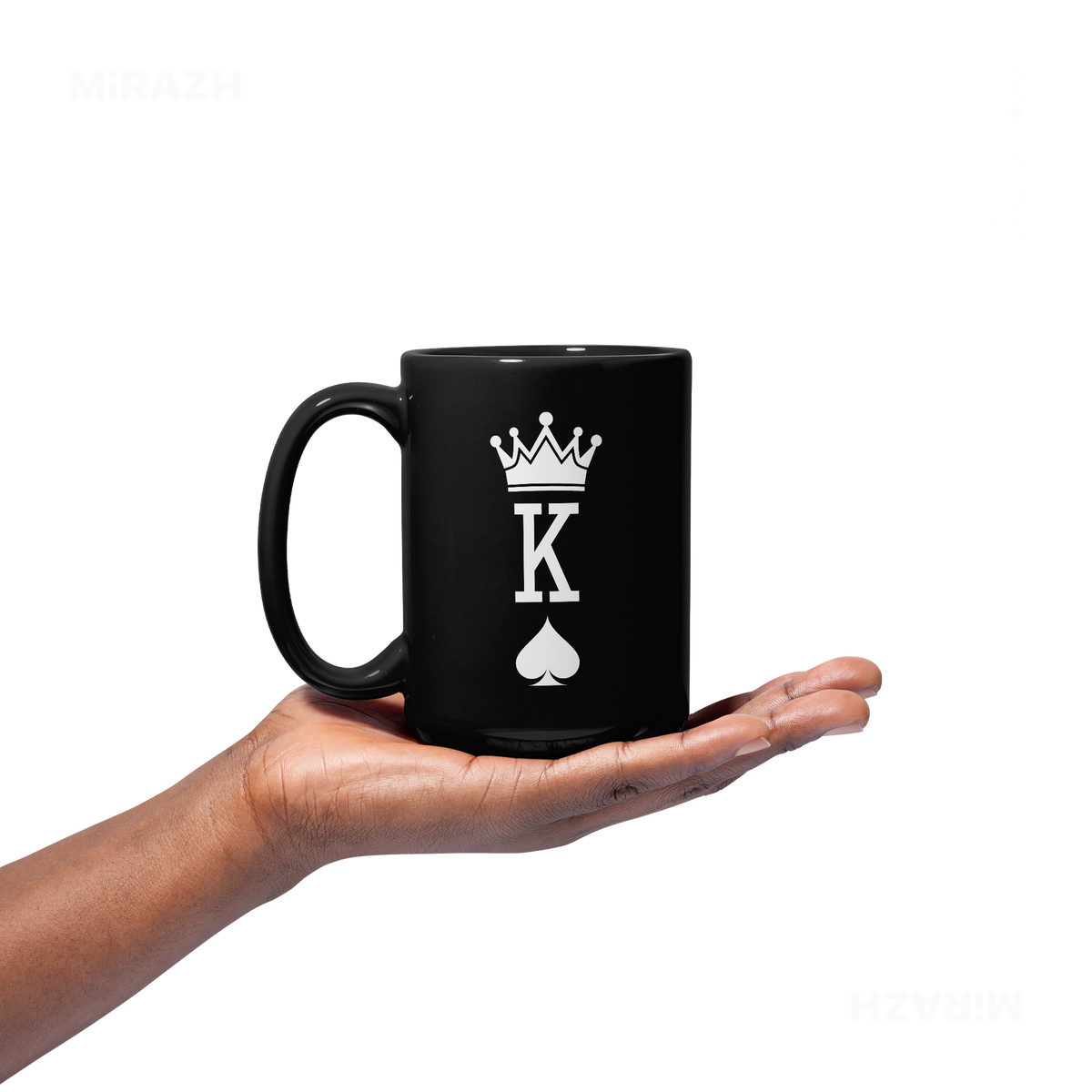KingOfSpades Ceramic Mug 03 Black