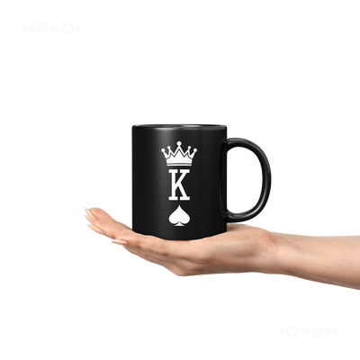 KingOfSpades Ceramic Mug 04 Black