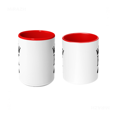 KingOfSpades Ceramic Mug 09 White Red
