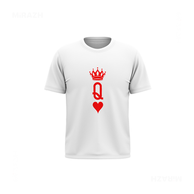 KingOfSpades Couple T Shirt 03 White