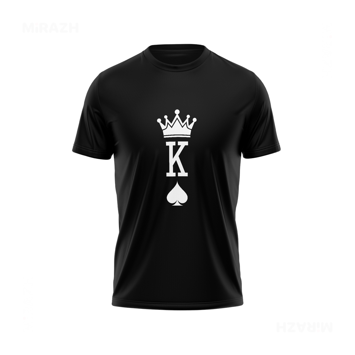 KingOfSpades Couple T Shirt 04 Black