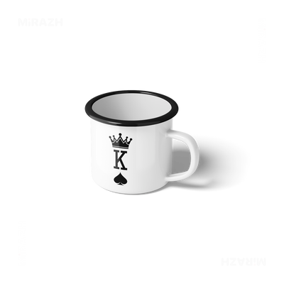 KingOfSpades Enamel Camping Mug 01