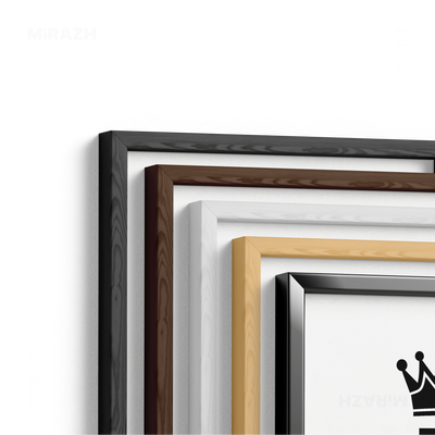 KingOfSpades Framed Poster 02 Black Aluminum