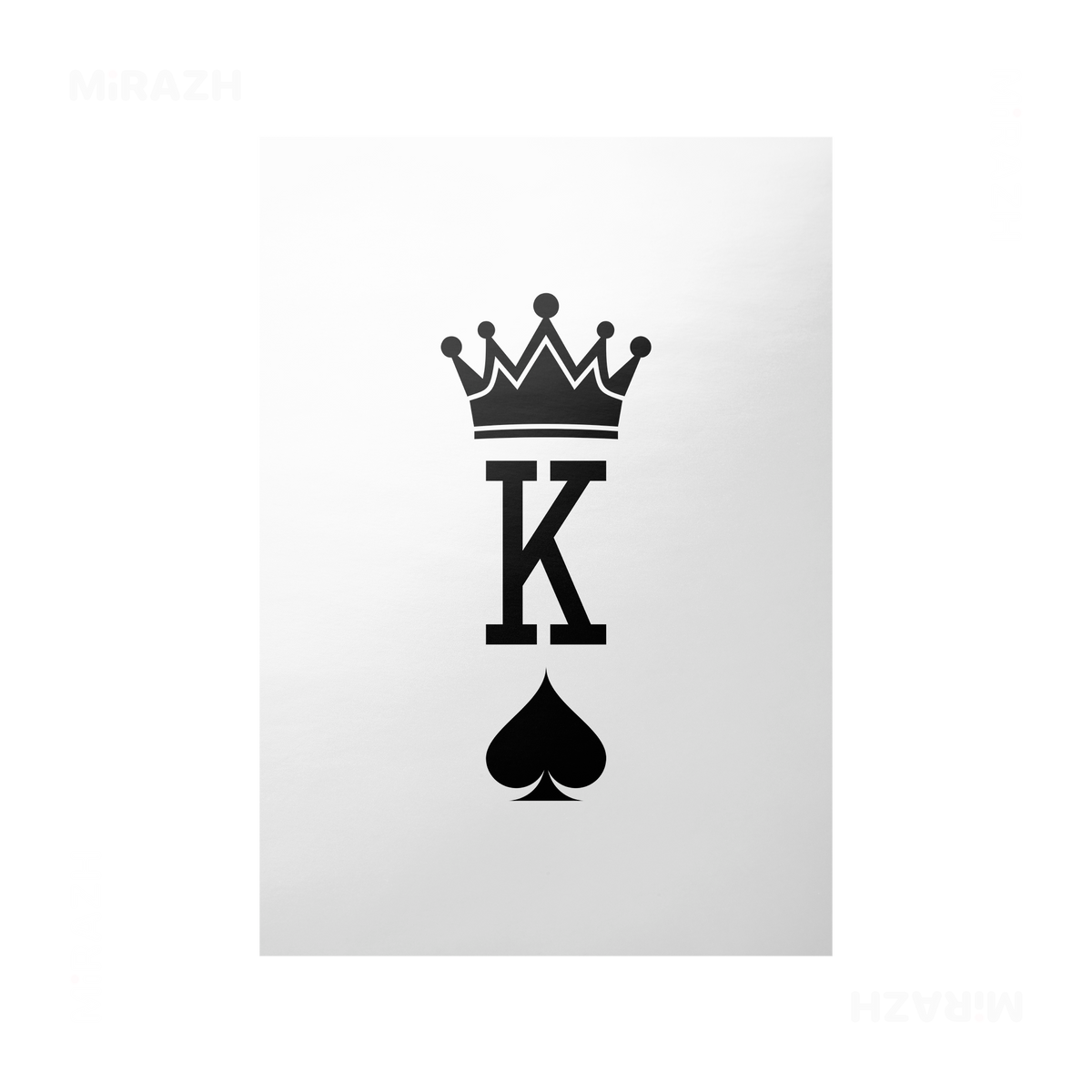 KingOfSpades Frameless Poster 01 Matte