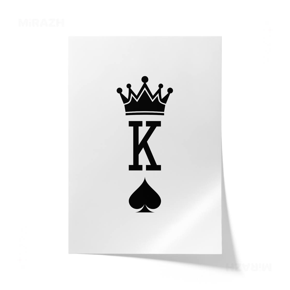 KingOfSpades Giclee Print 01