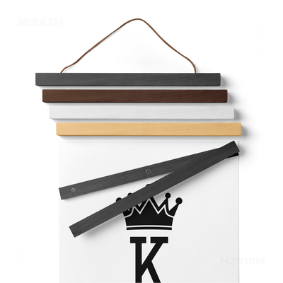 KingOfSpades Magnetic Hanger Poster 02 Dark Wood