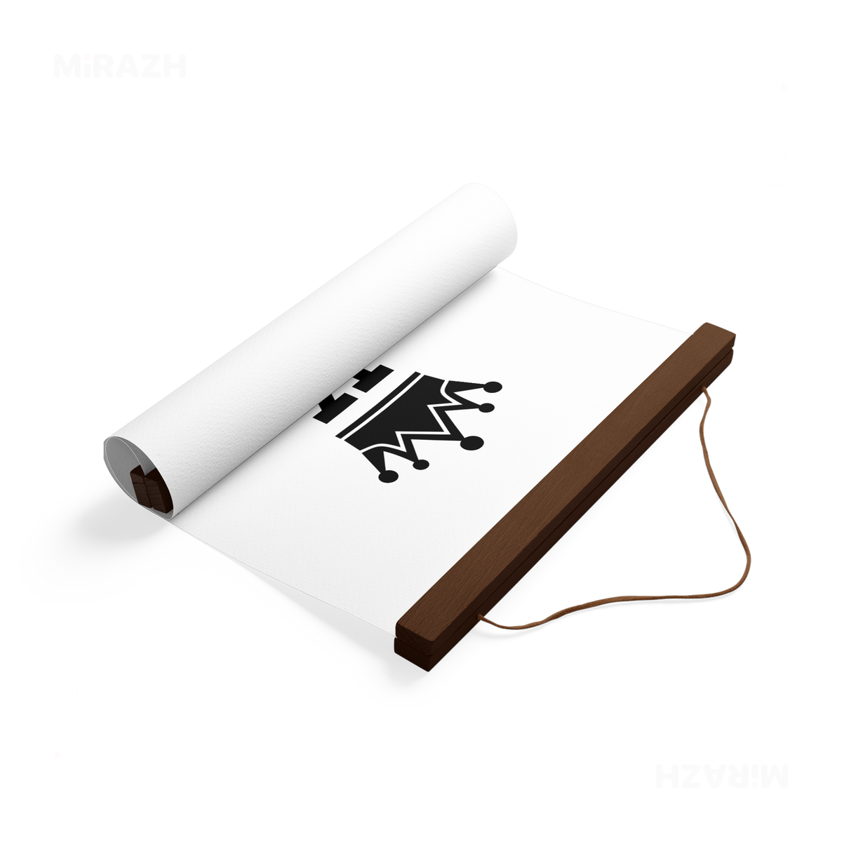 KingOfSpades Magnetic Hanger Poster 04 Dark Wood