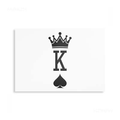 KingOfSpades Metallic Print 03 Aluminum