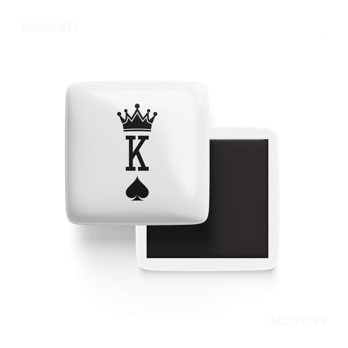 KingOfSpades Porcelain Magnet 01