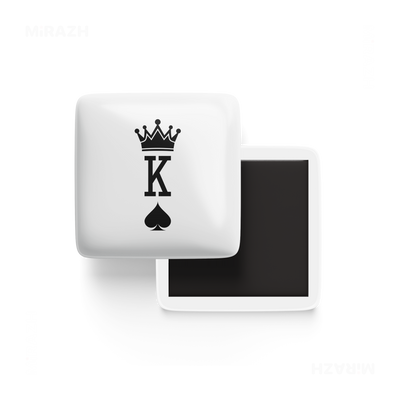 KingOfSpades Porcelain Magnet 01