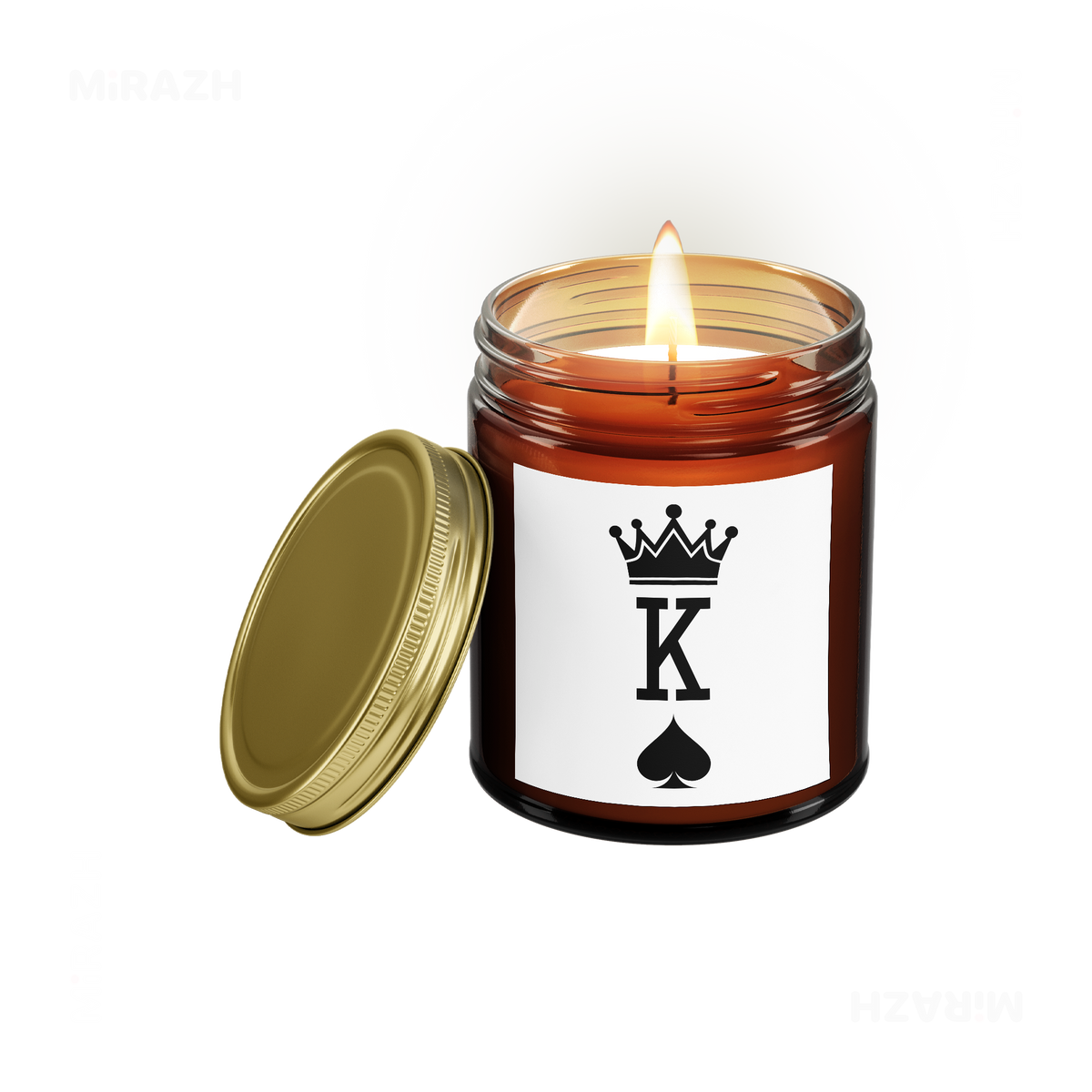 KingOfSpades Scented Candle 01 Amber
