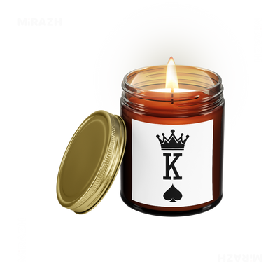 KingOfSpades Scented Candle 01 Amber