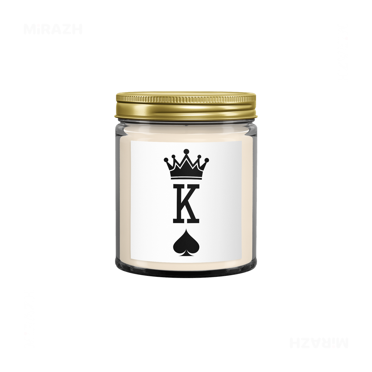 KingOfSpades Scented Candle 04 Clear
