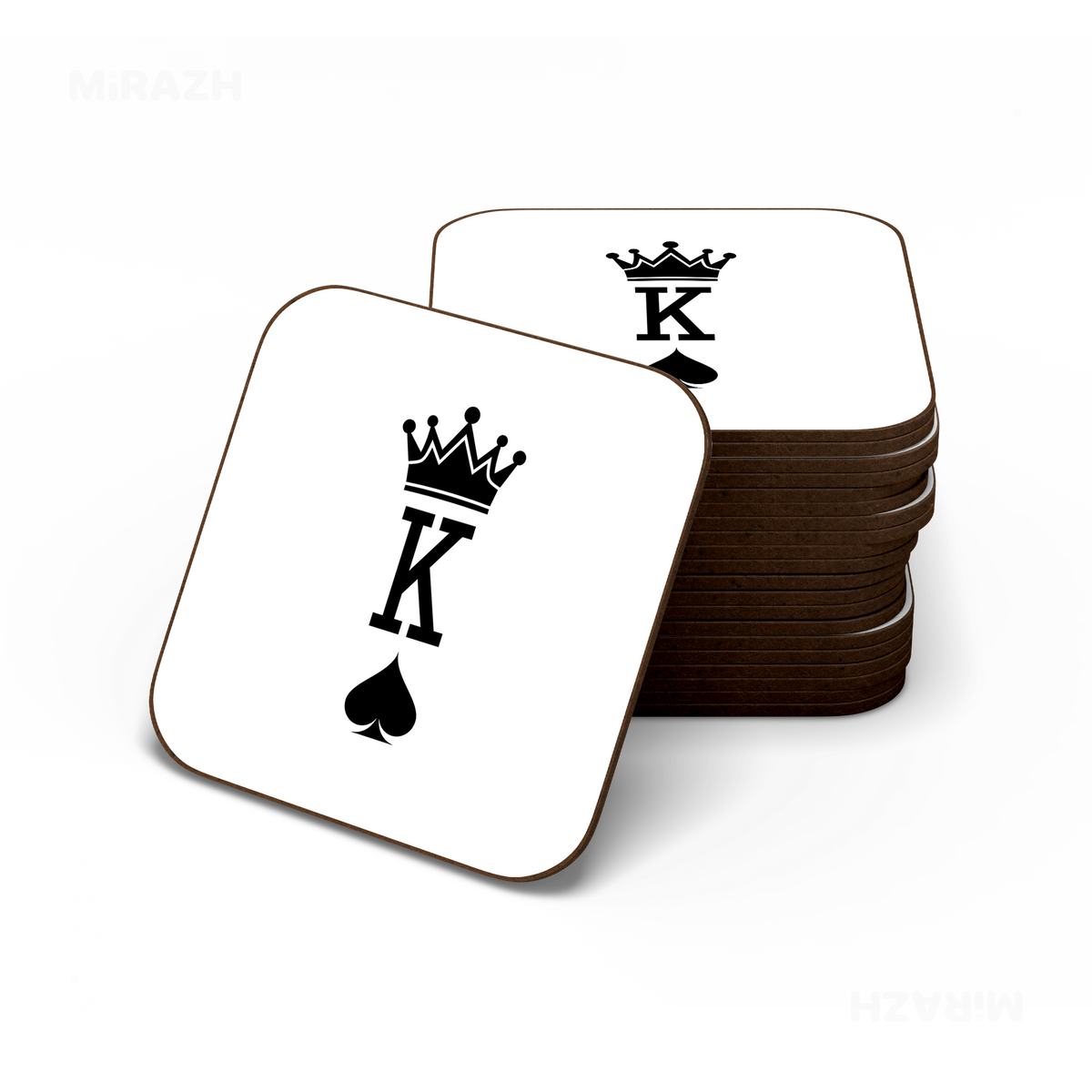 KingOfSpades Semi Glossy Coaster 06