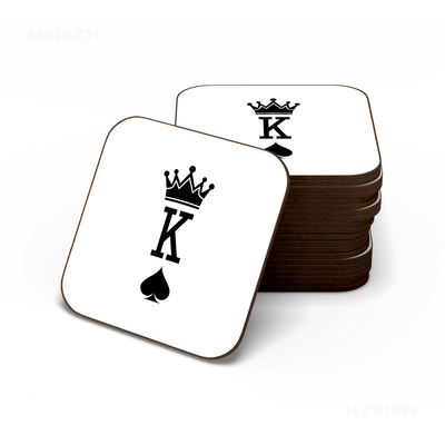 KingOfSpades Semi Glossy Coaster 06