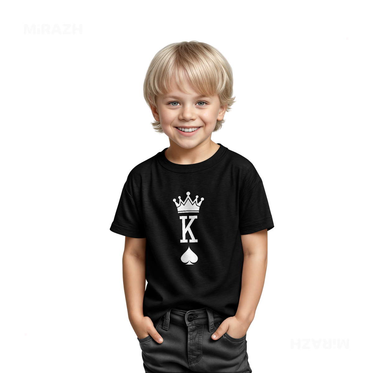 KingOfSpades Toddler T Shirt 03 Black