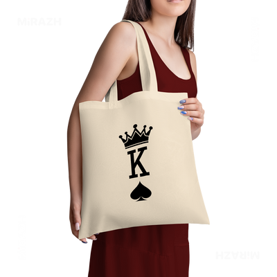 KingOfSpades Tote Bags 02 Natural