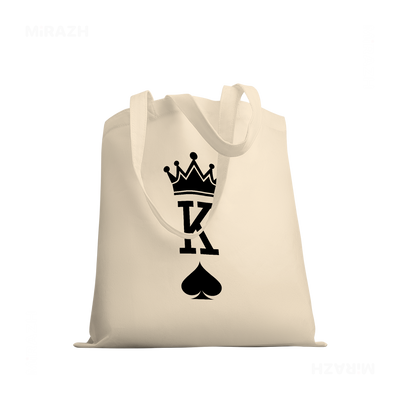 KingOfSpades Tote Bags 03 Natural