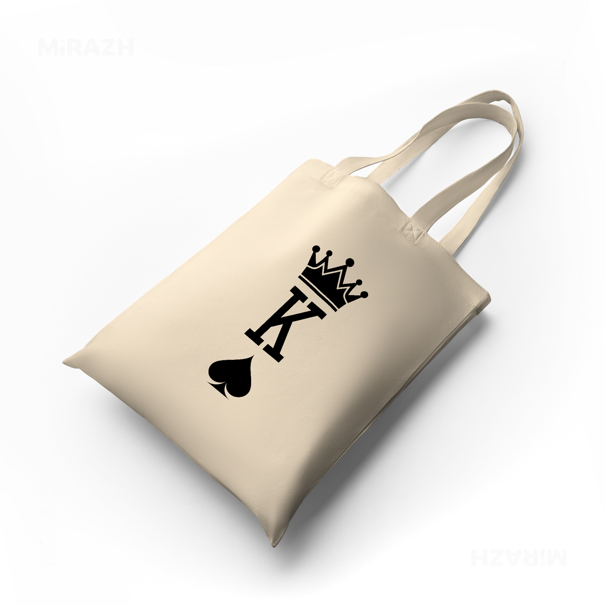KingOfSpades Tote Bags 04 Natural