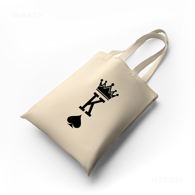 KingOfSpades Tote Bags 04 Natural