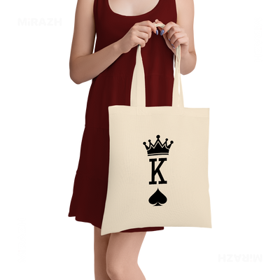 KingOfSpades Tote Bags 05 Natural