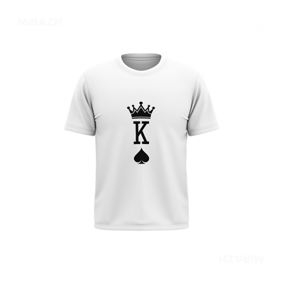KingOfSpades Youth T Shirt 01 White