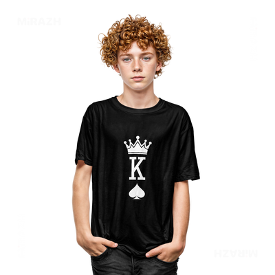 KingOfSpades Youth T Shirt 05 Black