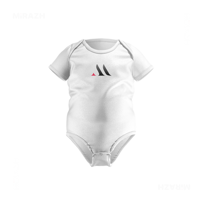MiRAZHMark Baby Onesies 01 White