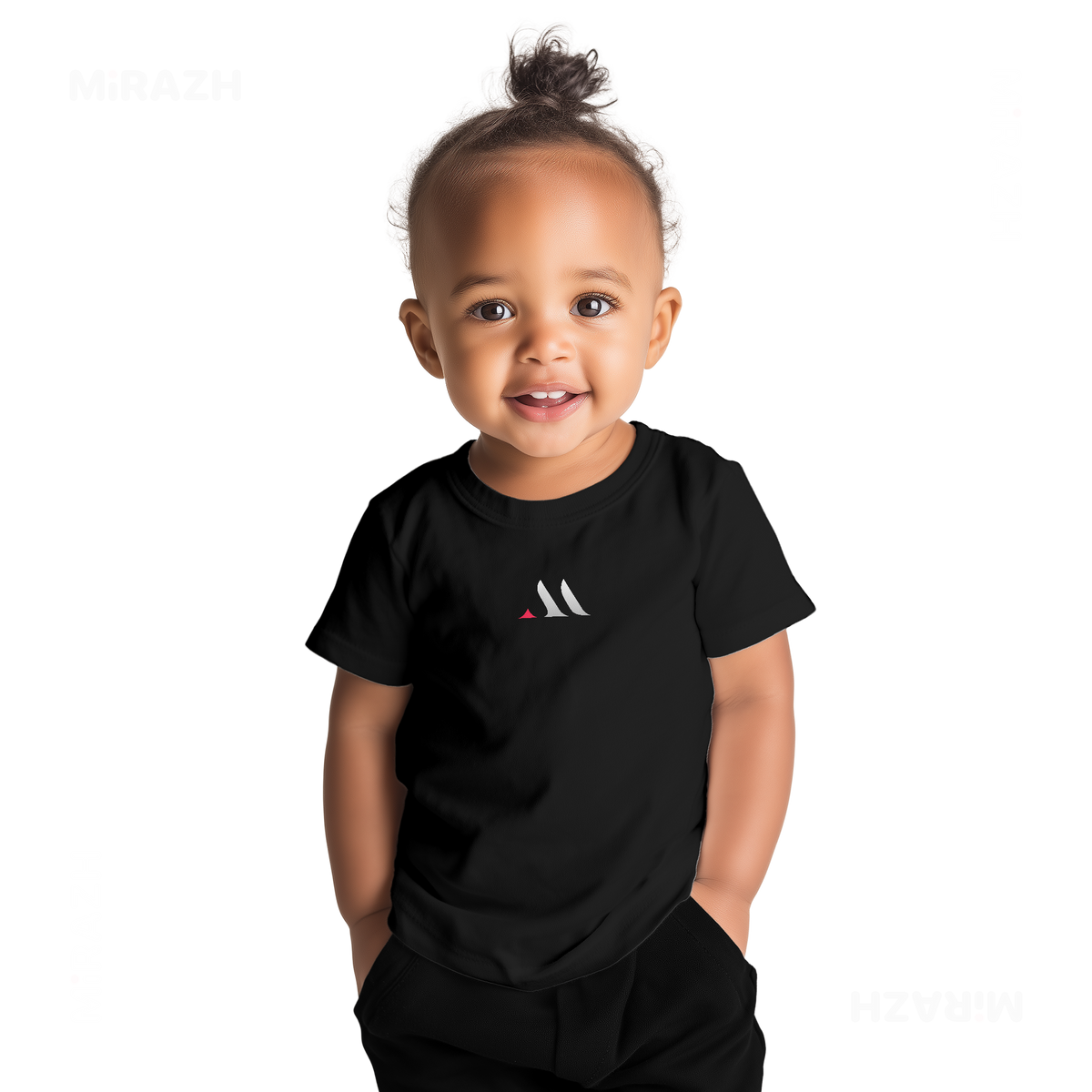 MiRAZHMark Baby T Shirt 04 Black