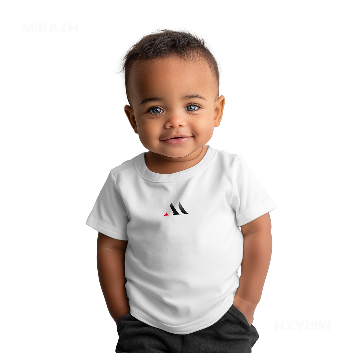 MiRAZHMark Baby T Shirt 05 White